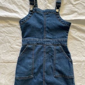 Girls Blue Jean Dress Size 7-8